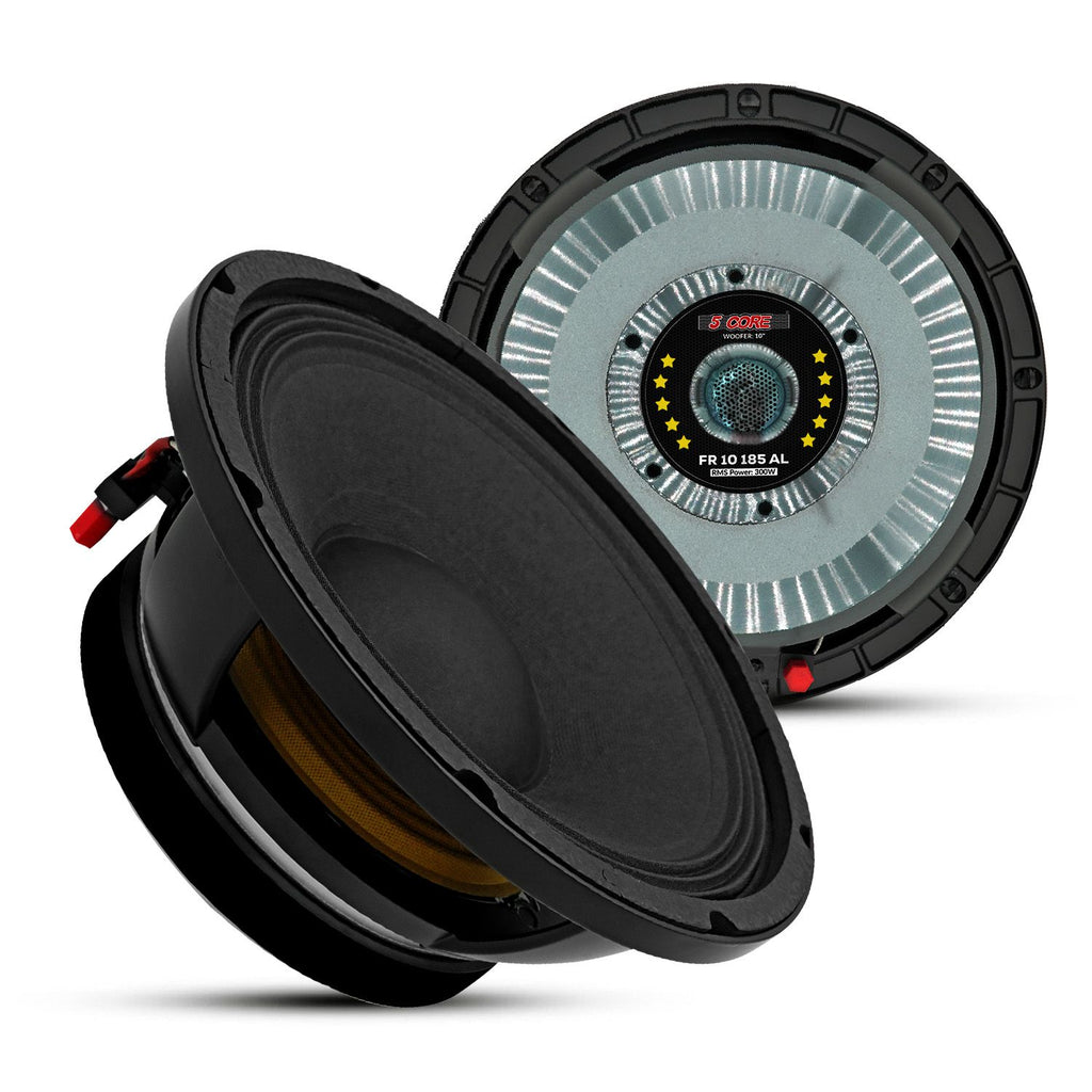 5 Core 10 Inch Car Subwoofer Full Range Speaker 4/8Ohm Woofer Replacement Driver