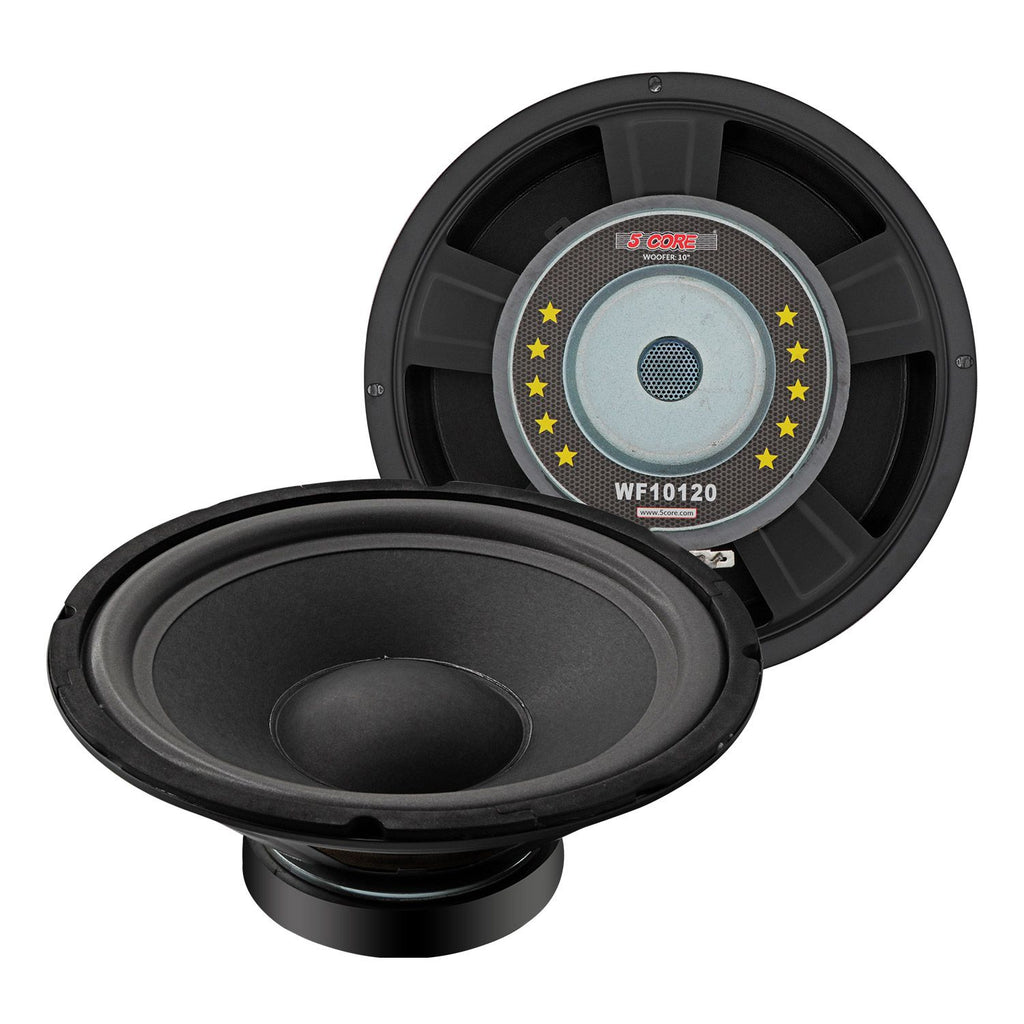 5 Core 10 Inch Car Subwoofer Speaker 4 Ohm Woofer Replacement Driver