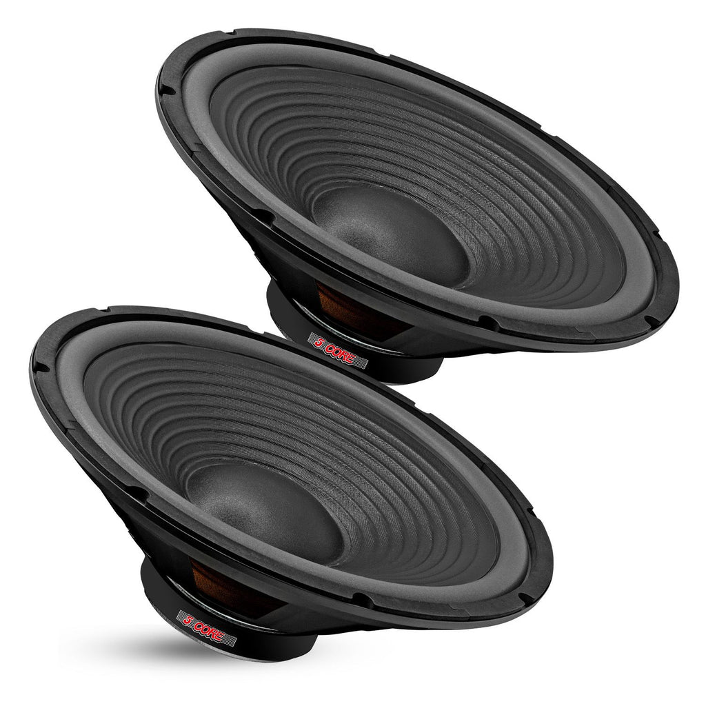 5 Core 15" Guitar Speaker 2Pc Replacement 2000W 8 Ohm Low Distortion for Electric Guitar Amp Cabinet