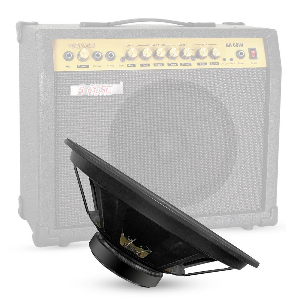5 Core 15 Inch Guitar Speaker Replacement 2000W 8 Ohm Low Distortion for Electric Guitar Amp Cabinet