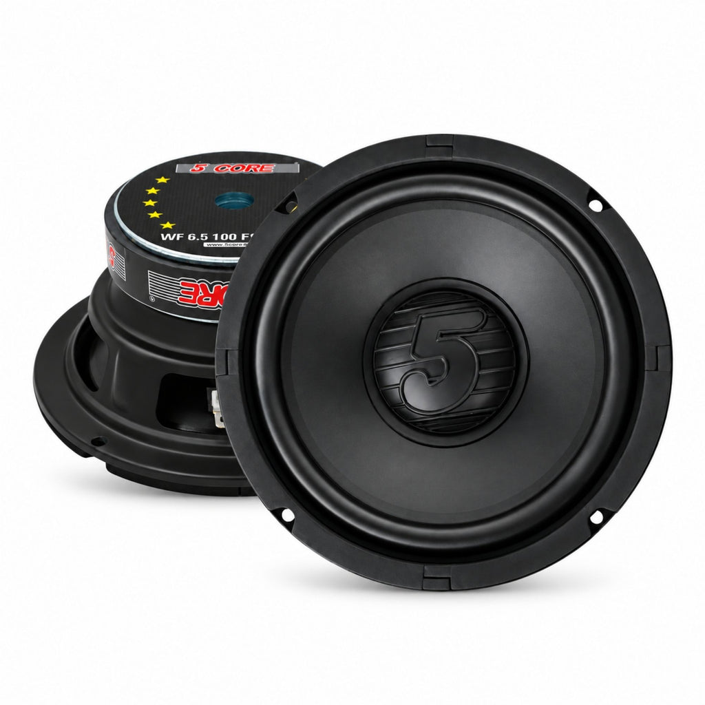 5 Core 6.5 Inch 6" Car Subwoofer Speaker 4 Ohm Woofer Replacement Driver