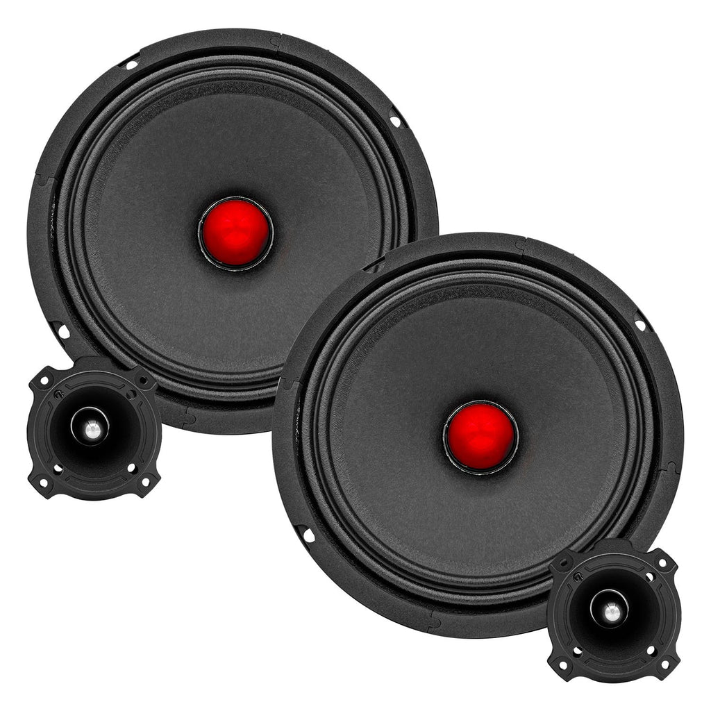 5 Core 6.5 Inch Mid Range Speaker + Tweeter 4/8Ohm Car Pro Audio PA DJ Driver
