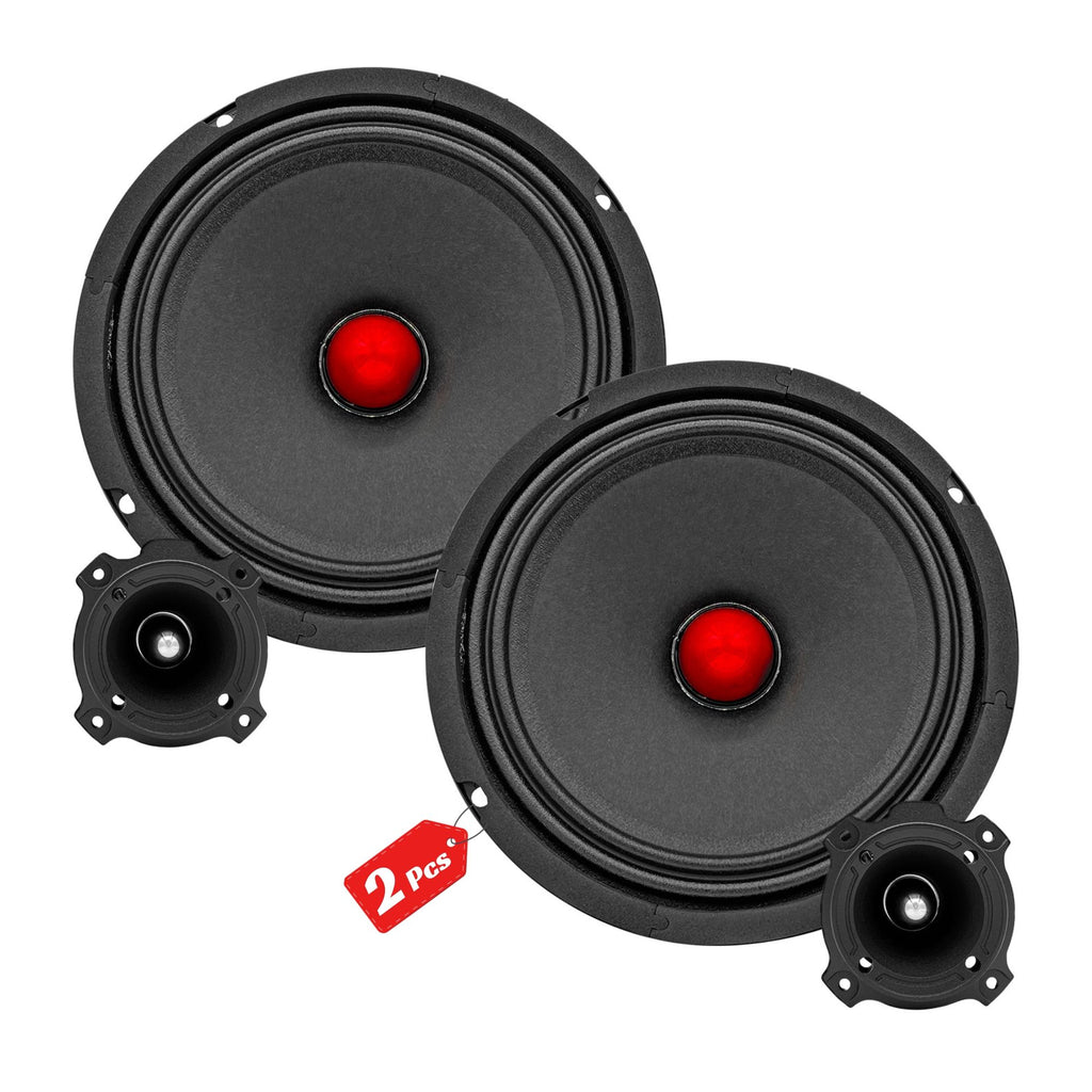 5 Core 6.5 Inch Mid Range Speaker + Tweeter 4/8Ohm Car Pro Audio PA DJ Driver