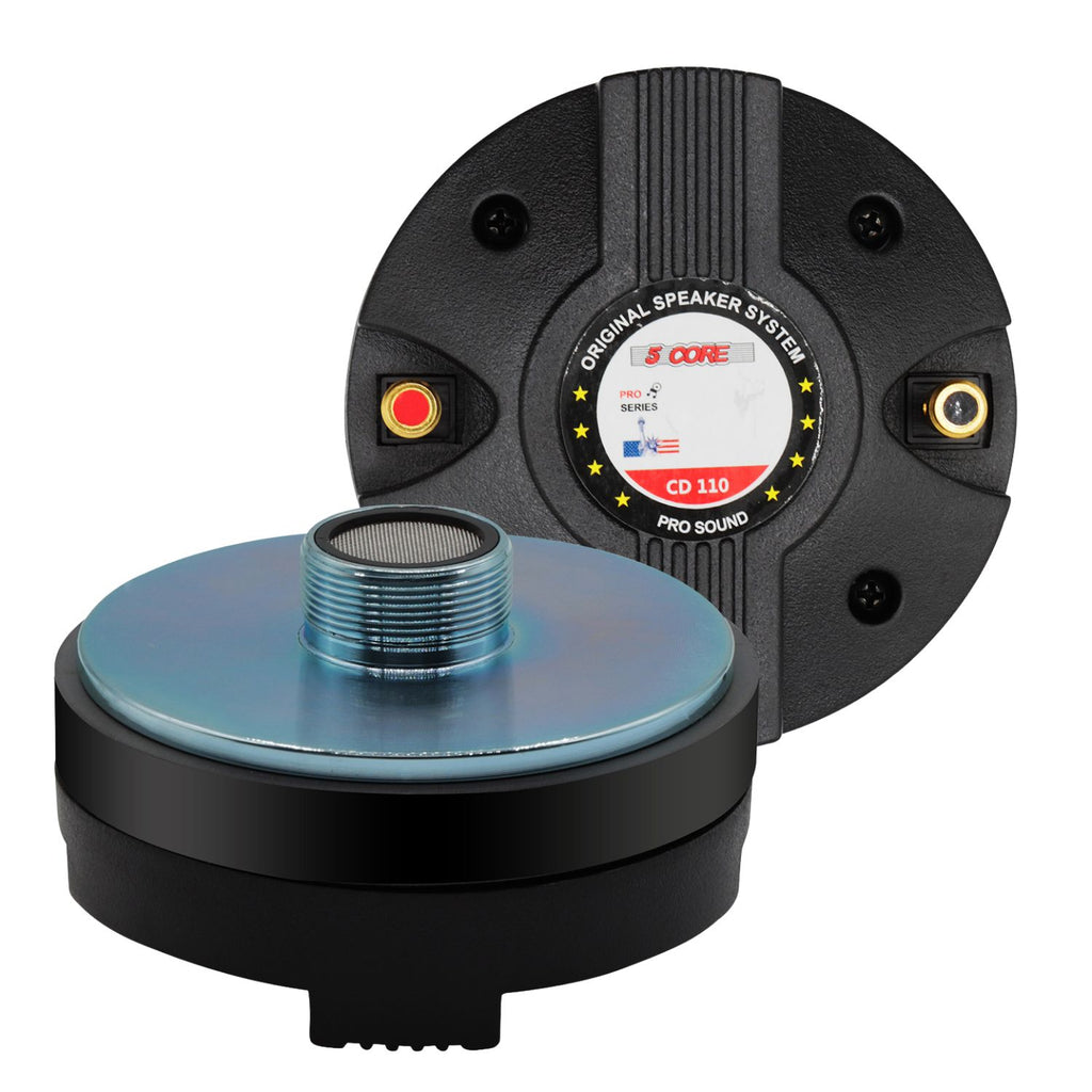 5 Core Compression Driver 1/1.3/1.75/2 Inch 8Ohm Titanium PA Horn Tweeter