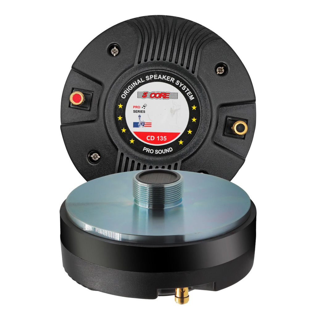 5 Core Compression Driver 1/1.3/1.75/2 Inch 8Ohm Titanium PA Horn Tweeter