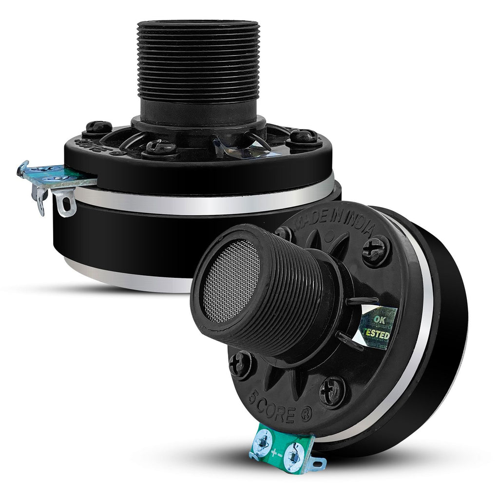 5 Core Compression Driver 1/1.3/1.75/2 Inch 8Ohm Titanium PA Horn Tweeter