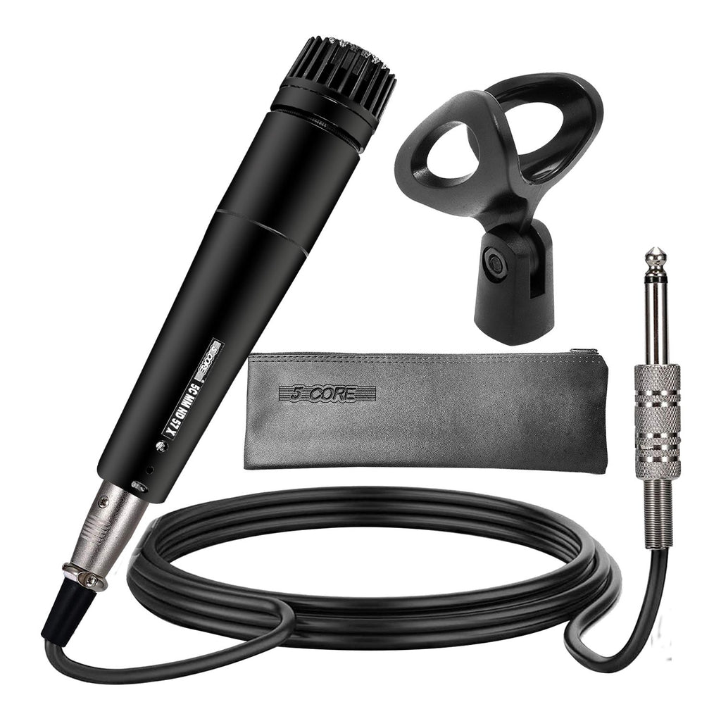 5 Core Dynamic Microphone Vocal Mic w Neodymium Magnet.