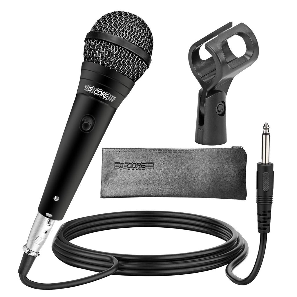5 Core Dynamic Microphone Vocal Mic w Neodymium Magnet.
