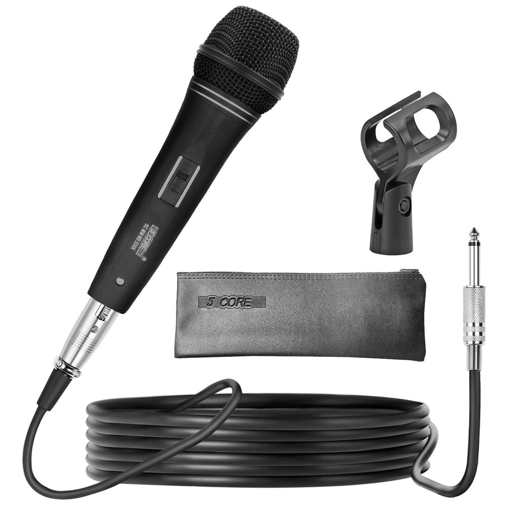 5 Core Dynamic Microphone Vocal Mic w Neodymium Magnet.