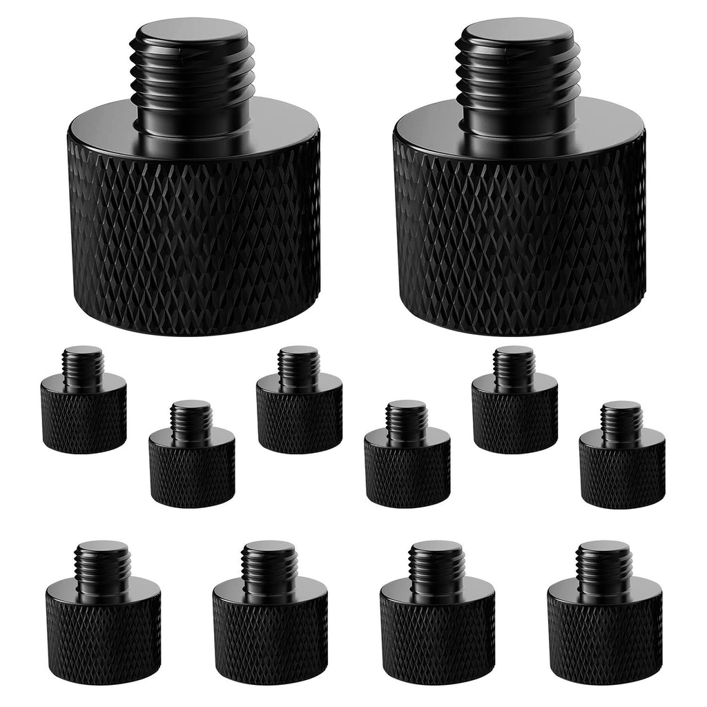 5 Core Microphone Stand Adapter Pack 5/8 M to 3/8 F, 3/8 M to 5/8 F, ¼