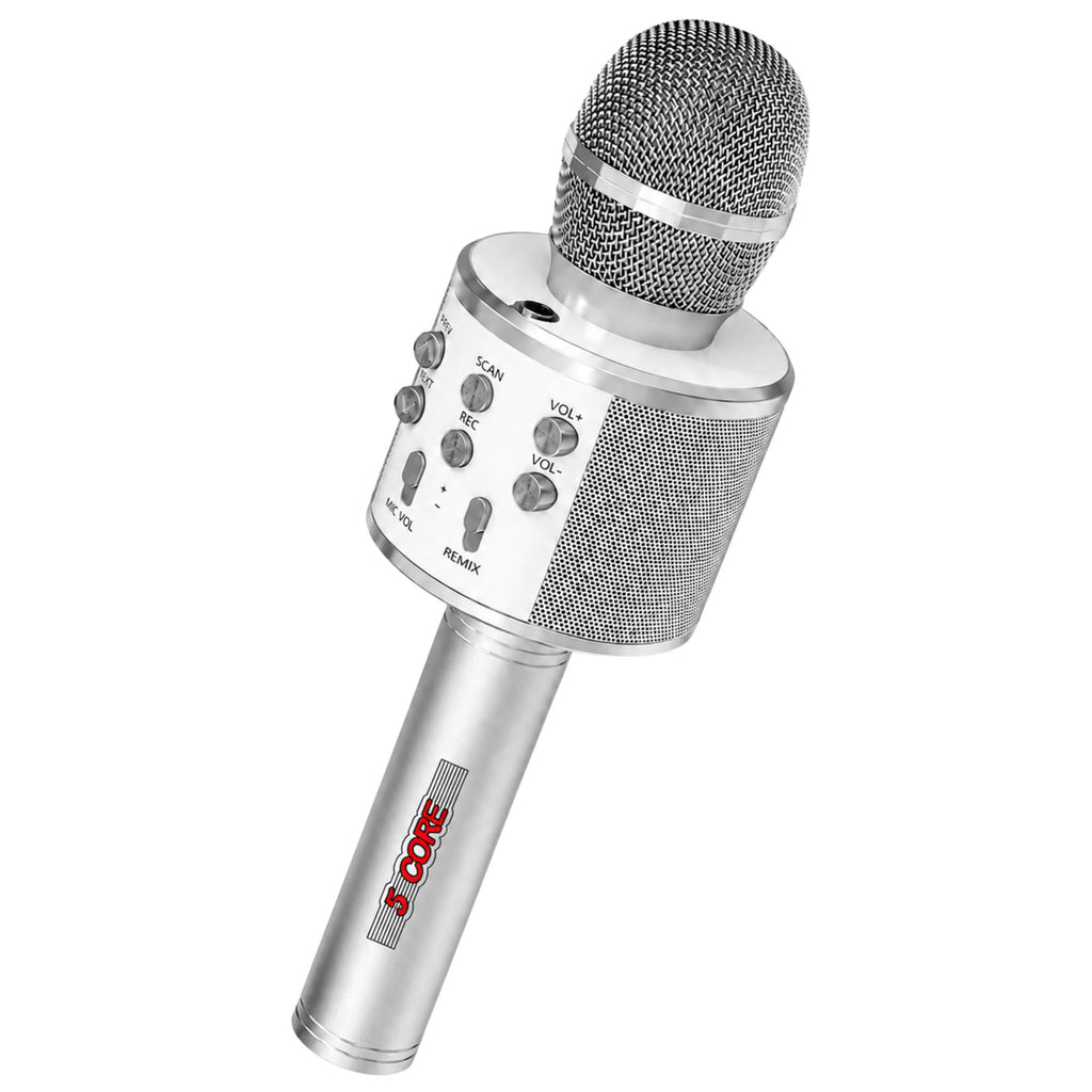5 Core Microphone Wireless Karaoke Mic With Speaker 3 in 1 Portable Bluetooth Microfono Inalambrico