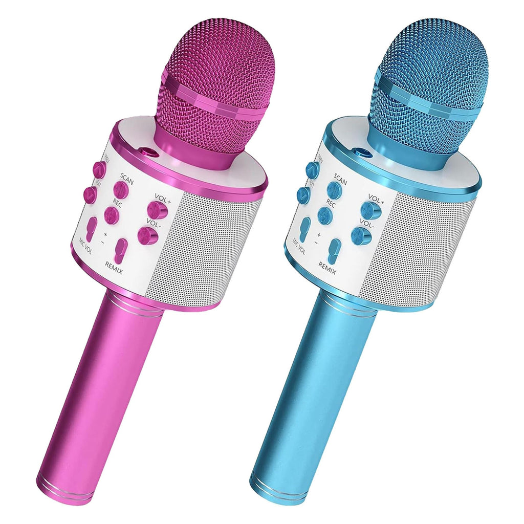 5 Core Microphone Wireless Karaoke Mic With Speaker 3 in 1 Portable Bluetooth Microfono Inalambrico