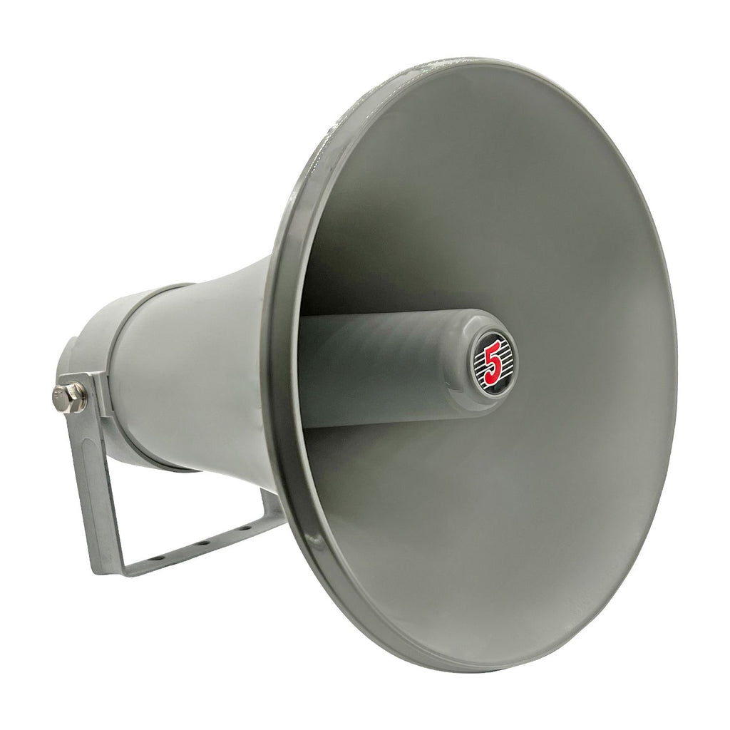 5 Core PA Speaker Bull Horn Loud Audio Indoor Outdoor Speaker System 8 Ohm Reflex Megaphone