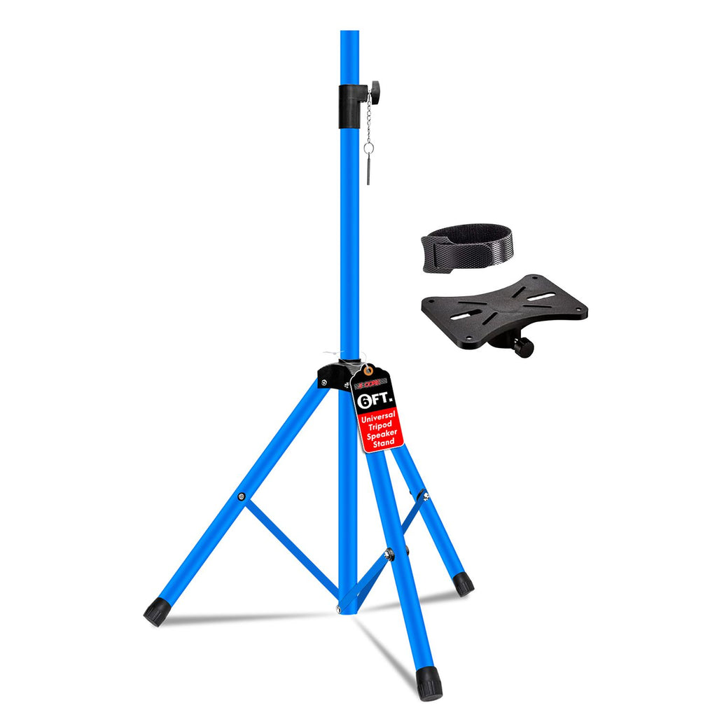 5 Core Speaker Stand Height Adjustable PA DJ Tripod Studio Monitor Stands w 35mm Compatible Insert