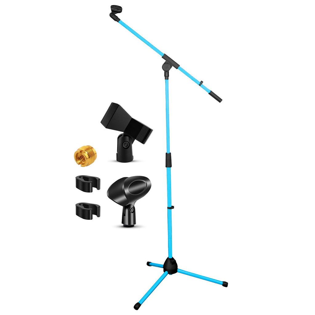 5 Core Tripod Mic Stand Floor Adjustable 18 to 72 Inches Sturdy Boom Arm Holder Microphone Stands Pedestal Para Microfono for Singing
