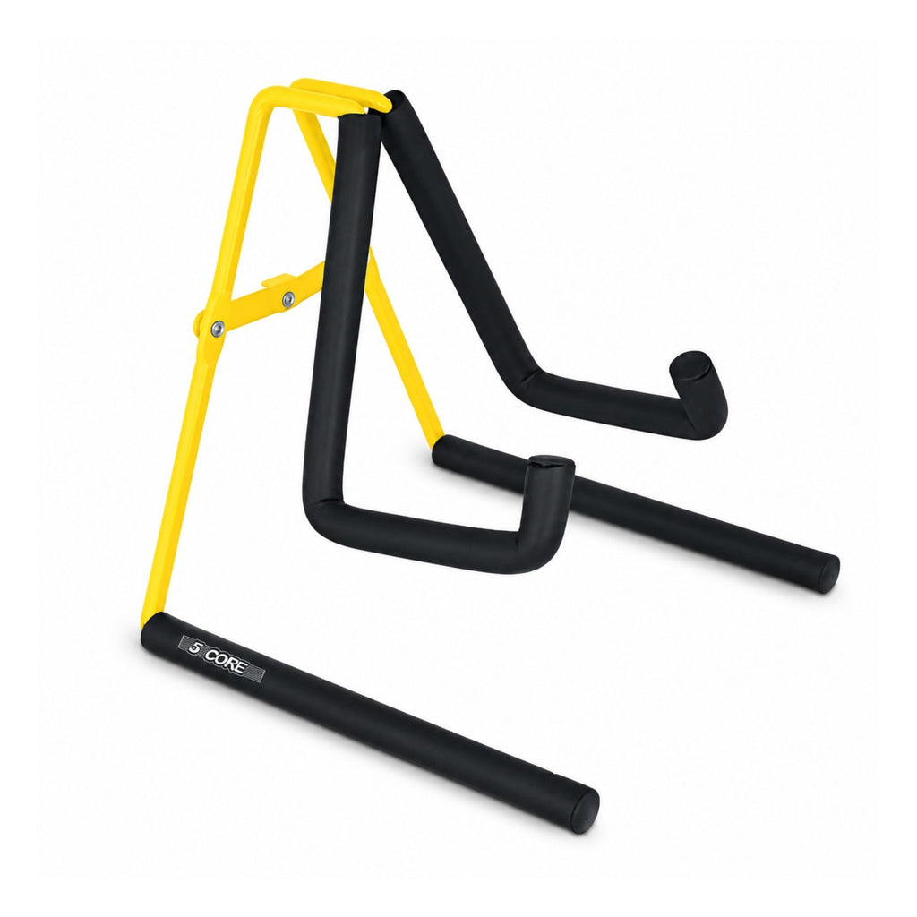 5 Core Ukulele Stand A Frame Metal Body w Soft Padded Arms Support Banjo Ukuleles Mini Guitar Violin