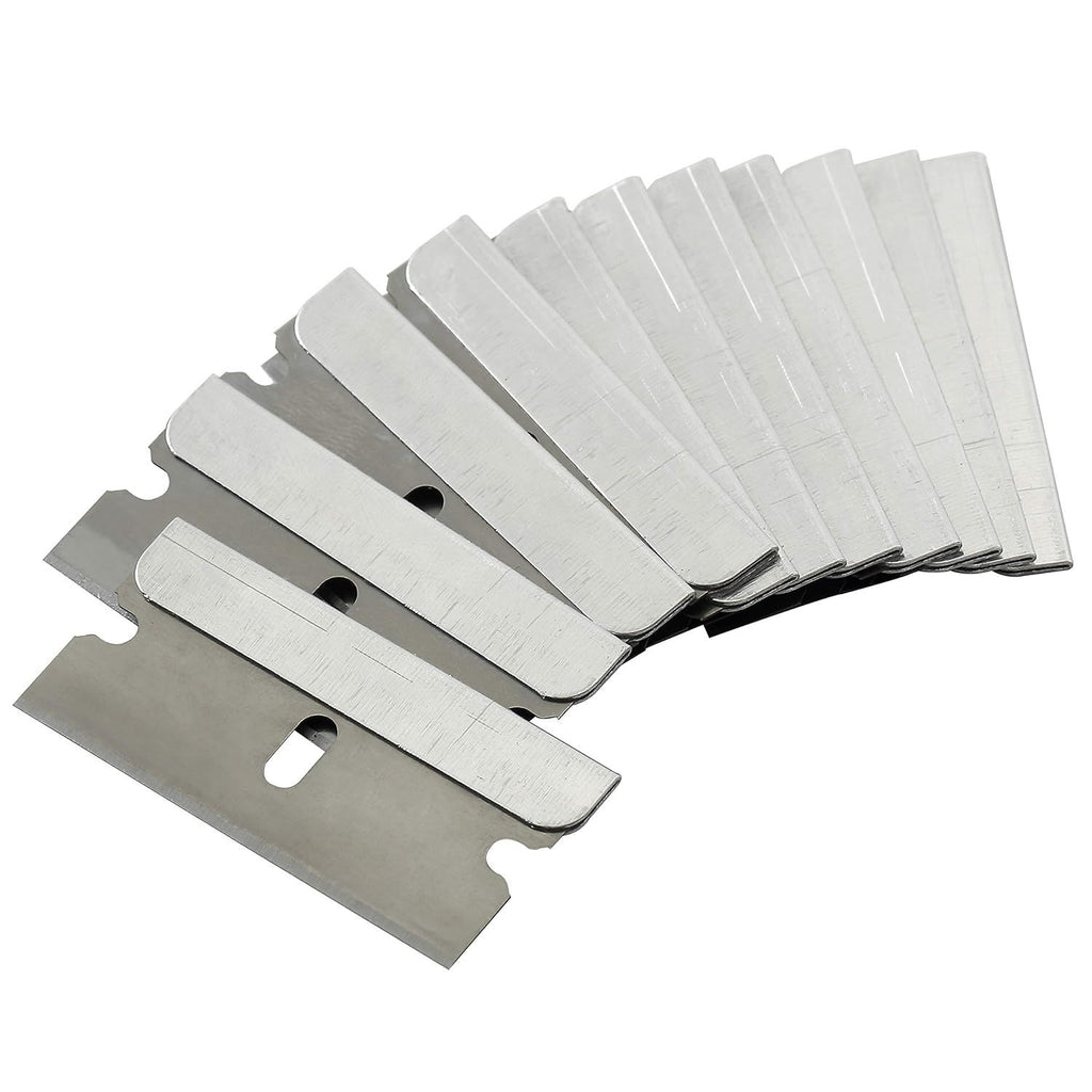 50 pc Razor Blades, Flat Scraper Blades, One Edge Razor Blades