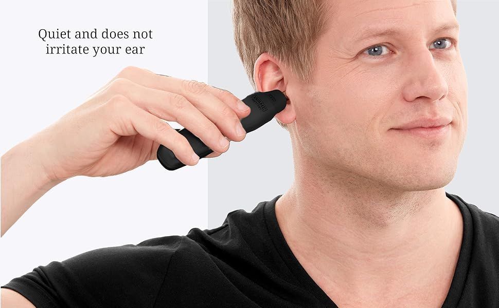 5567-500 Ear, Nose and Brow Wet/Dry Battery Trimmer, Fast, easy, hygienic