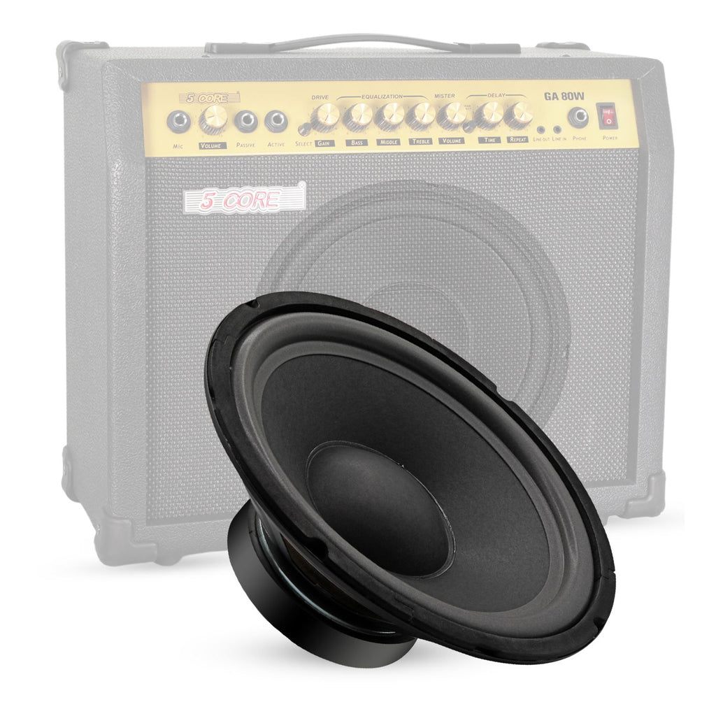 5Core 10" Guitar Speaker 300W 4/8/16 Ohm 40Oz Magnet 2" VC Amplifier Cabinet Driver