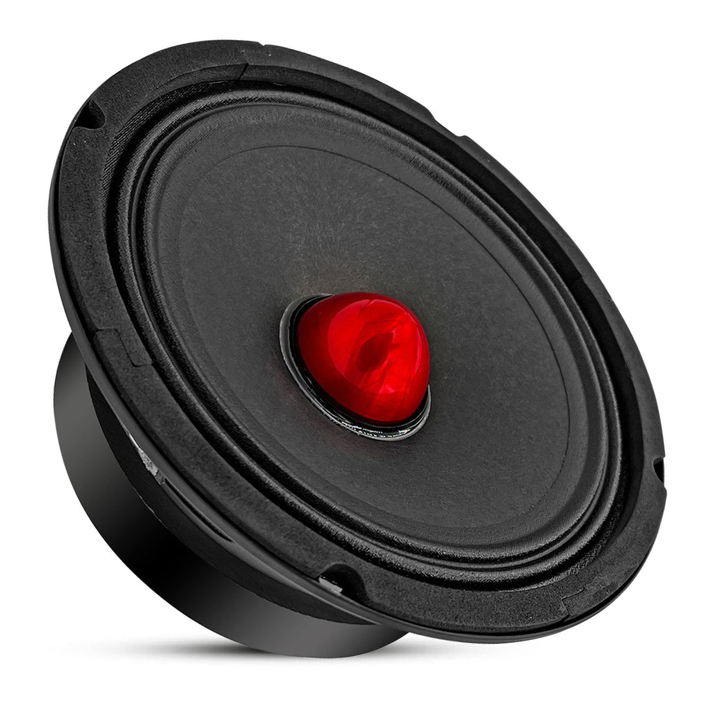 5Core 6.5 Inch Midrange Door Speaker 360W Subwoofer w Aluminum Bullet 4Ω/8Ω Sub Woofer