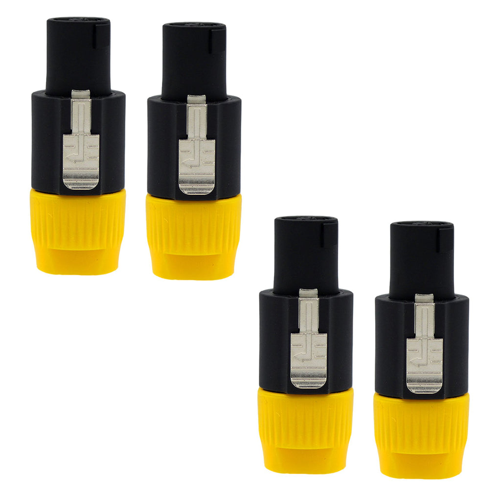 5Core Speakon Adapter High Quality Audio Jack Male Audio Pin Speaker Adapter Connector