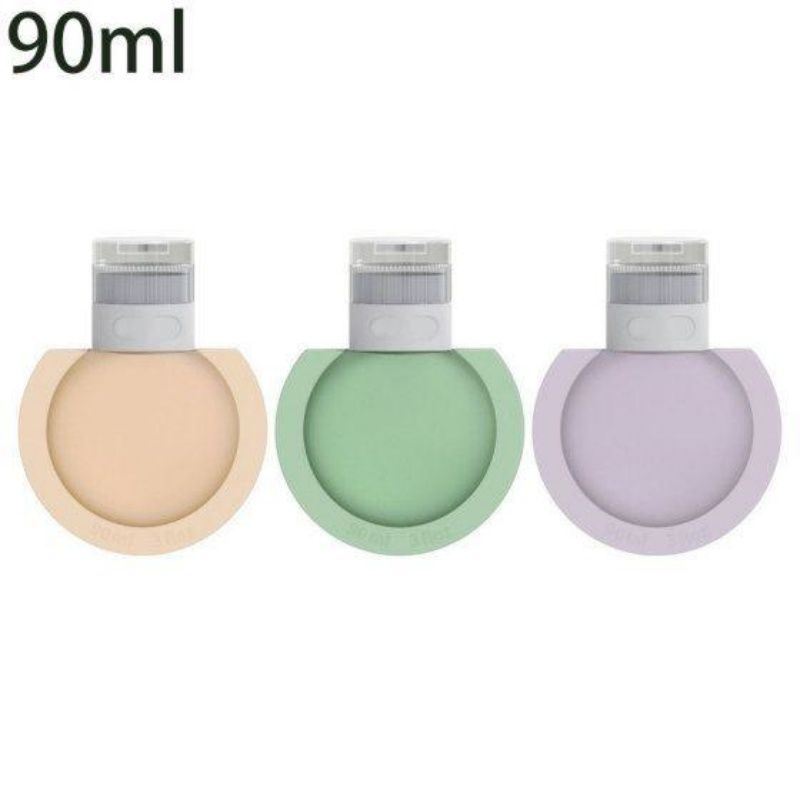 60ml Travel Refillable Bottles, Leak-proof Squeeze Cosmetic Containers for Shampoo Lotion Skincare