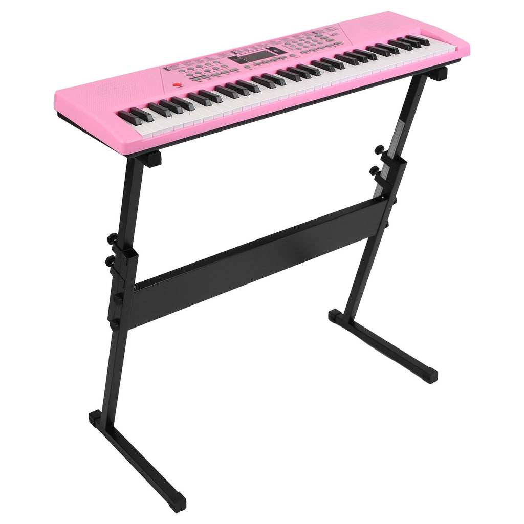 61 Keys Digital Music Keyboard Electric Piano Electronic Musical Instrument Kids Learning Keyboard with Microphone for 3-12 Year Old Kids Girls Boys