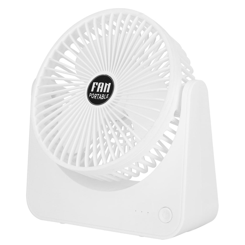 6.5in Desk Fan USB Powered 2 Speeds Table Cooling Fan Tilt Quiet Desktop Fan for Bedroom Office