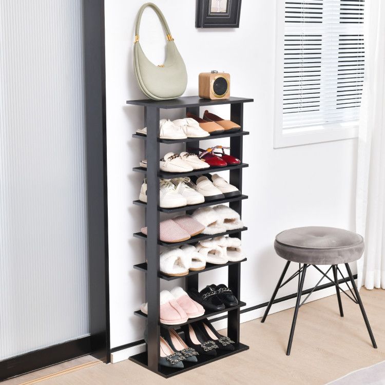 7 Tiers Vertical Shoe Rack for Front Door