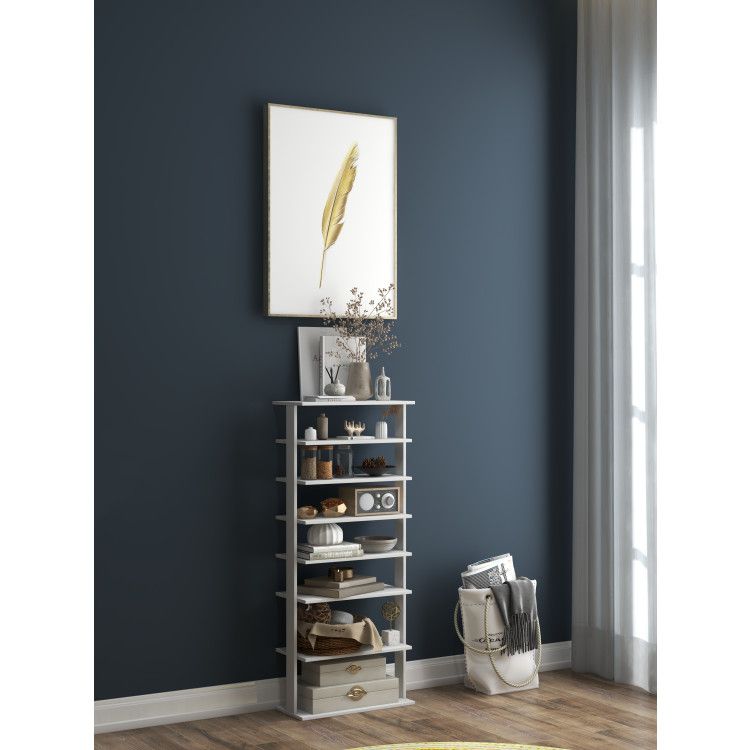 7 Tiers Vertical Shoe Rack for Front Door