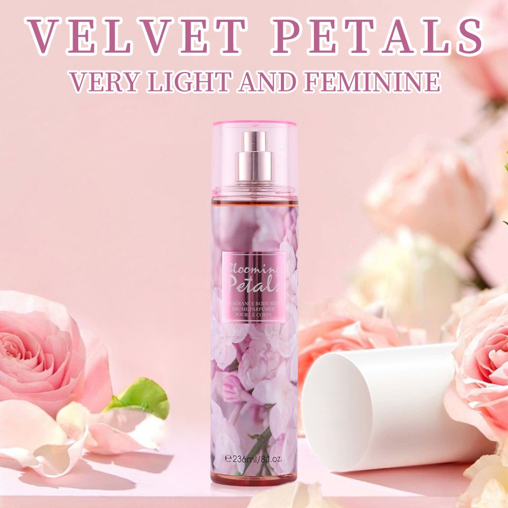 8 Fl.Oz/ Hair And Body Mist for Women, Floral Scented Spray, Refreshing Body Mist, Enduring Fragrance, Ideal for Everyday Use, Dates, Celebrations, And Gifting