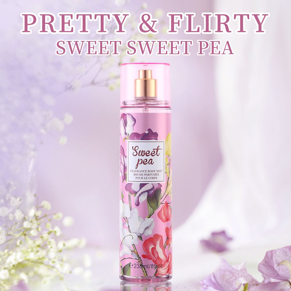 8 Fl.Oz/ Hair And Body Mist for Women, Floral Scented Spray, Refreshing Body Mist, Enduring Fragrance, Ideal for Everyday Use, Dates, Celebrations, And Gifting