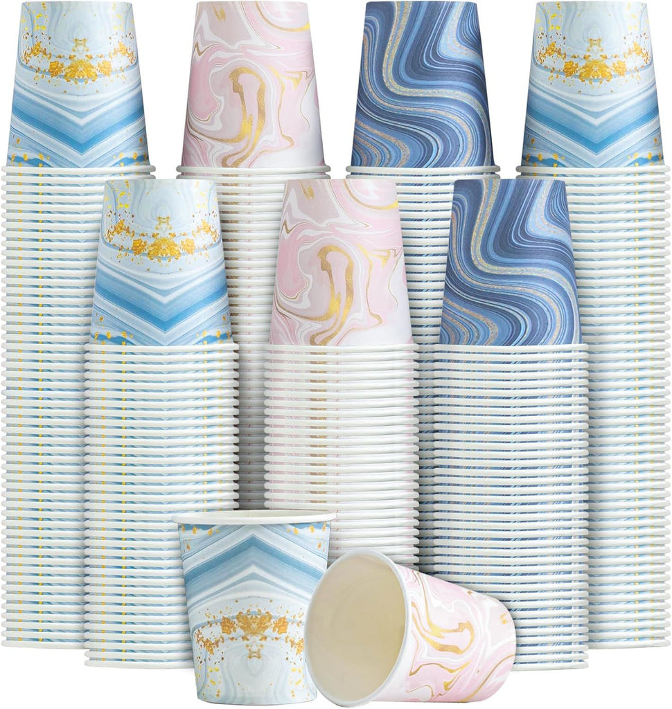 800 Pack 5 oz Paper Cups, Disposable Bathroom Cups, Small Mouthwash Cups, Mini Paper Cups for Bathroom (European-style 800Count)
