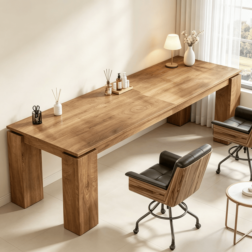 86 Inch Double Computer Desk Rectangle Two-Person Home Office Workstation Desk for Shared Spaces And Collaborative Environments