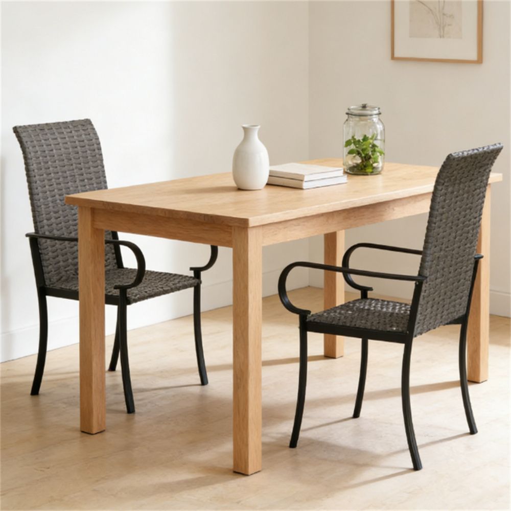 A set of 2 dining chairs, armchair, armchair, living room chair, brown(chair only)
