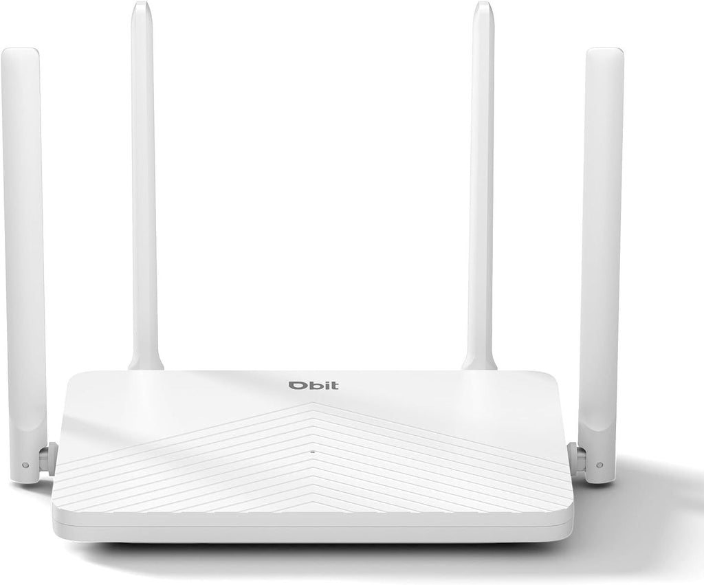 AC1200 Dual Band Mesh WiFi Router Wireless Internet Router with 4 High-Power FEMs, Gigabit Ports, MU-MIMO, WPA3 Security, Parental Controls | Easy Setup, Guest Network, IPTV Support (T18-21K Pro)