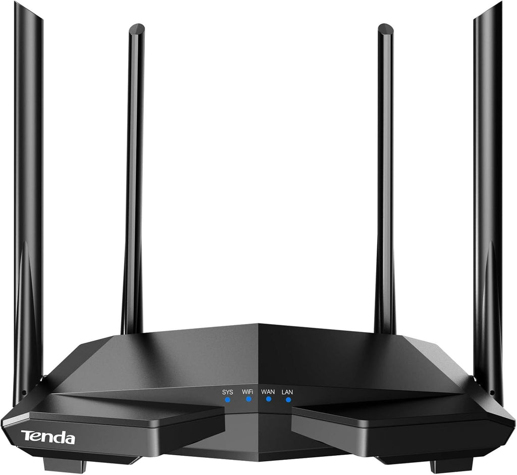 AC1200 Smart WiFi Router, High Speed Dual Band Wireless Internet Router with Smart APP, 4 x 100 Mbps Fast Ethernet Ports, Supports Guest WiFi, Access Point Mode, IPv6 and Parental Controls(AC6)