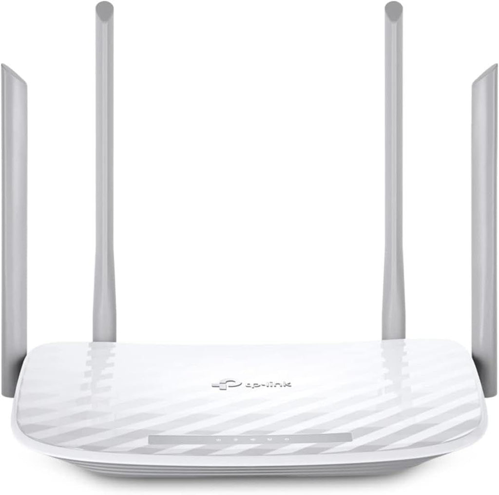 AC1200 WiFi Router Dual Band Wireless Internet Router, 4 x 10/100 Mbps Fast Ethernet Ports, EasyMesh Compatible, Support Guest WiFi, Access Point Mode, IPv6 & Parental Controls