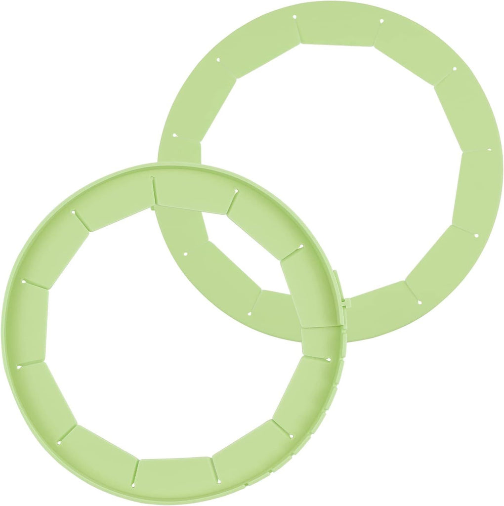 Adjustable Pie Crust Shield Protector, Silicone Baking Pie Ring Pie Crust Cover, Heavy Duty Edge Protector Pie Crust Tools Pie Saver Pie Guards Fits 8-10.5" Pie Pans