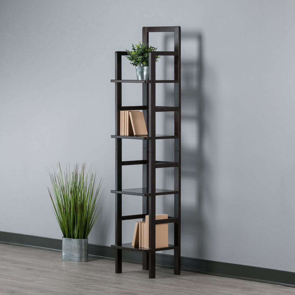 Aiden Baker's Rack; Narrow; Coffee