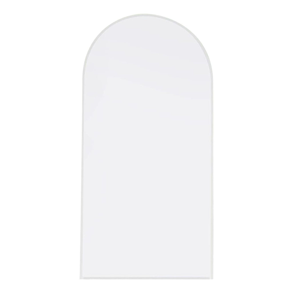 Arch Backdrop Stand Cover 3.28x6.56FT White Spandex Fitted Wedding Arch Cover Elastic Double-Sided Background Covering for Birthday Party Ceremony Decoration