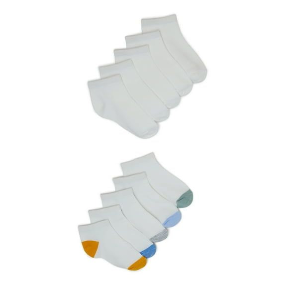 Baby Low Cut Socks 10 Pack 0M 5T