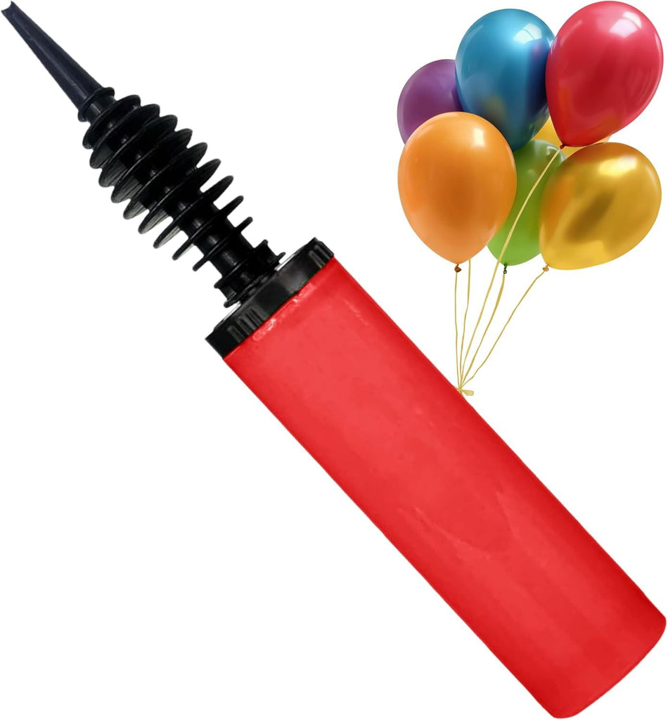 Balloon Pump, Inflator for Balloons, Toy Blower, Foil and Confetti Professional Pumper, Dual Action Hand Air Pump for Balloons.