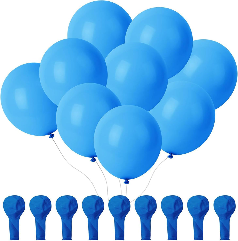 Balloons, 12 Inch, 54 Pack, Blue, Party Balloons
