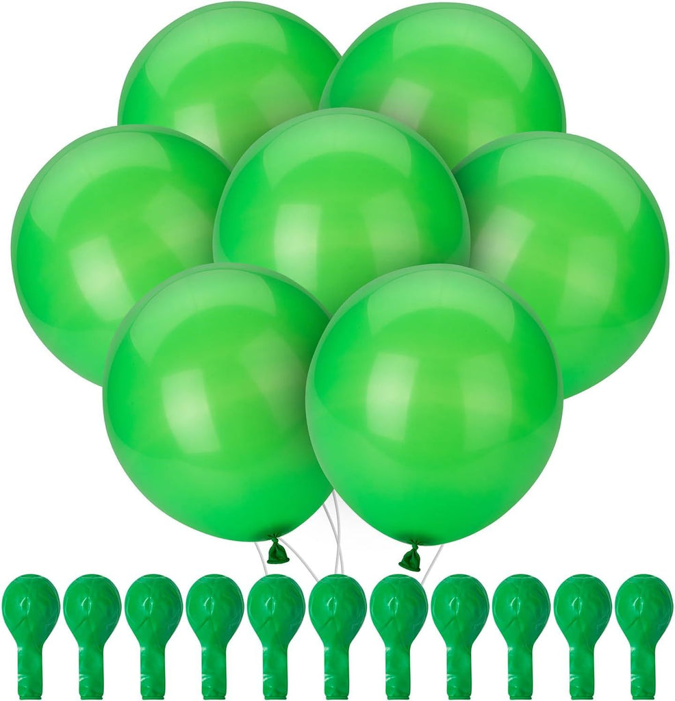 Balloons, 12 Inch, 54 Pack, Green, Party Balloons