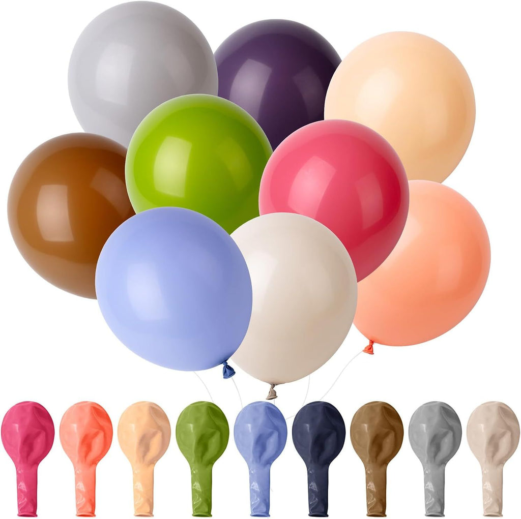 Balloons, 54 Pack, 12-Inch, Morandi Color, Party Balloons