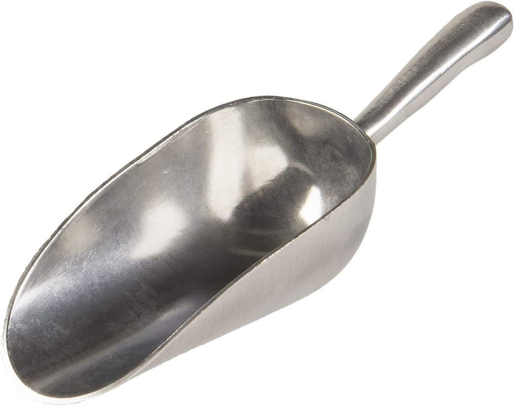 Bar Ice Scoop, Dry Bin Scoop, Dry Goods Scoop, Candy Scoop, Spice Scoop, Cast Aluminum