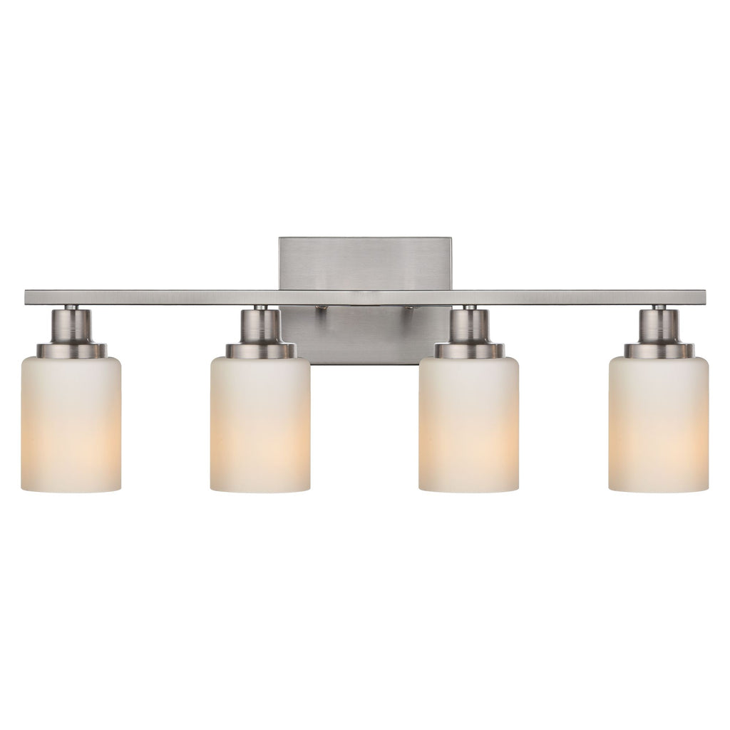 Bathroom Light Fixtures Brushed Brass 6-Light Bathroom Vanity Light, Modern Bathroom Lights Over Mirror with Milky White Glass Shade, Bathroom Wall Sconces Vanity Lighting Fixtures for Bedroom Hallway