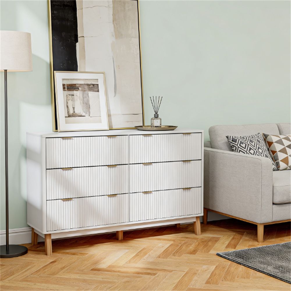 Bedroom dressing table, storage cabinet, living room cabinet, white