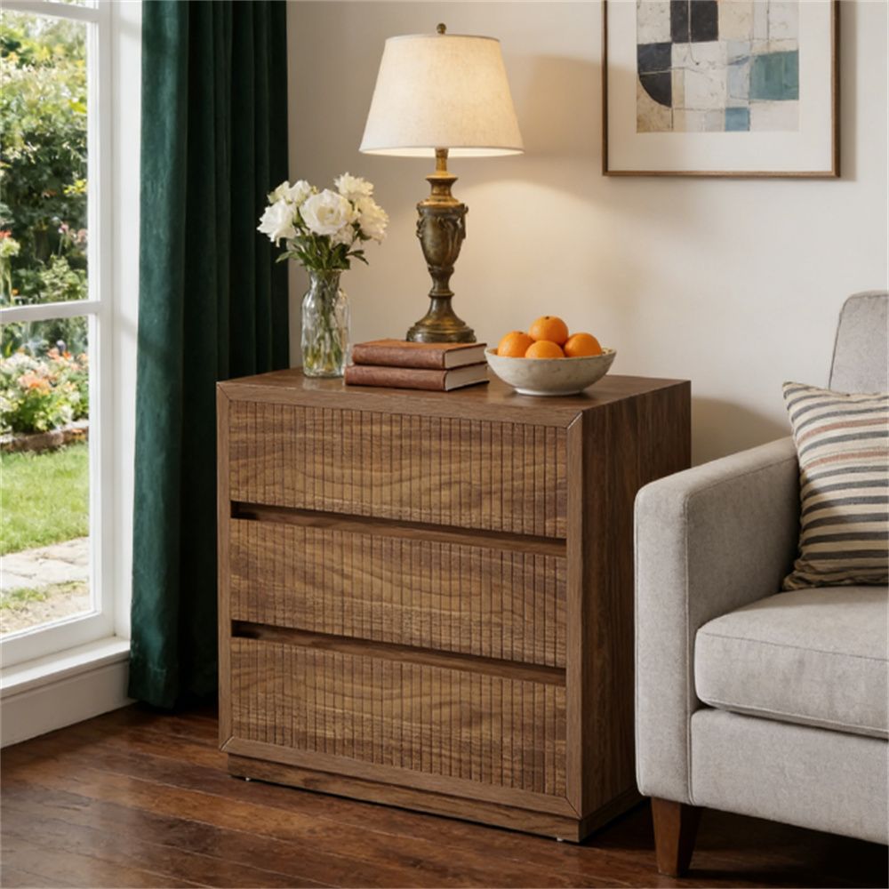 Bedside table, bedside table with large storage space, storage cabinet, living room cabinet